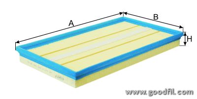фото Фильтр воздушный goodwill ag 415