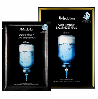 Маска для лица JM Solution Water Luminous S.O.S Ringer Mask, 10 шт румяна для лица note luminous silk soft peach тон 04