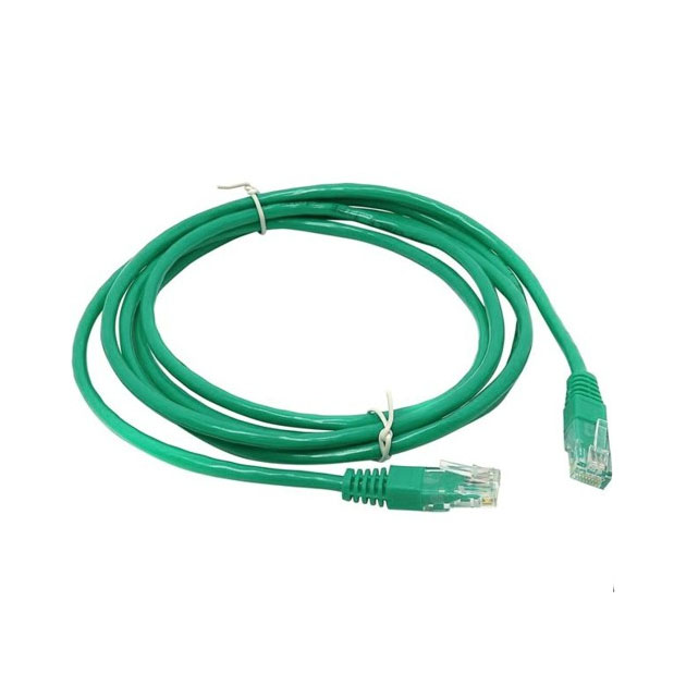 фото Кабель aopen rj45-rj45, m-m 3м green (anp511-3m)