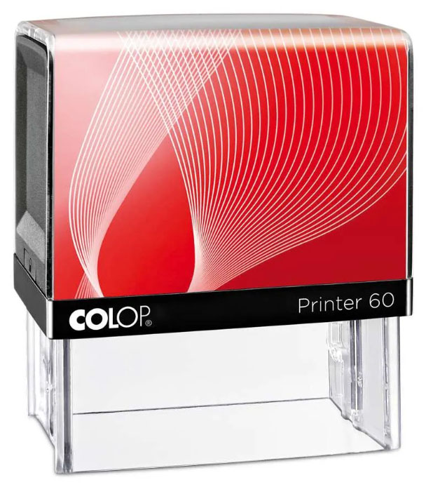 

Оснастка для печати Colop Printer 60 Standart. Цвет корпуса: черный.