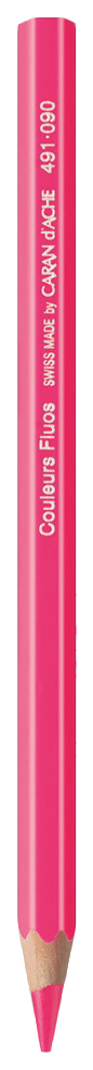 

Карандаш цветной CARAN D'ACHE Maxi Fluo CA491.090 Розовый