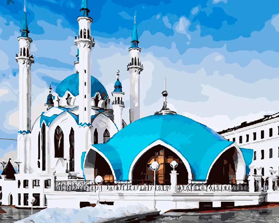 

Картина по номерам Paintboy Казанская Мечеть, 40x50 см, Казанская Мечеть