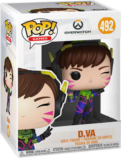 фото Фигурка funko pop! games overwatch: d.va (nano cola) (exc)