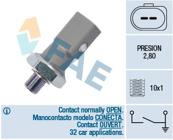 

Датчик давления масла FAE 12855