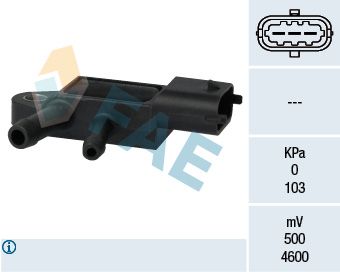 

Датчик, давление выхлопных газов FAE 16107