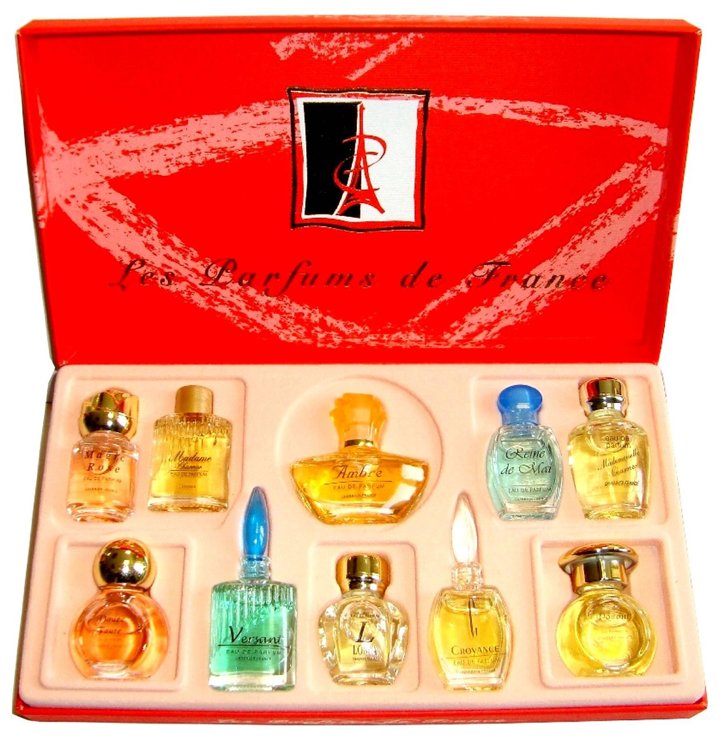 Парфюмерный набор Charrier Parfums Les Parfums de France 10 шт