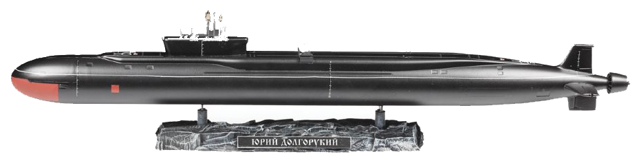 фото Модели для сборки звезда подводная лодка юрий долгорукий 9061 zvezda