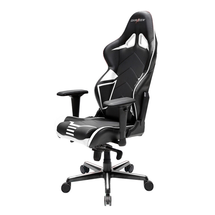 

Игровое кресло DXRacer R-серия OH/RV131, черный/белый, R-серия Racing OH/RV131/NW