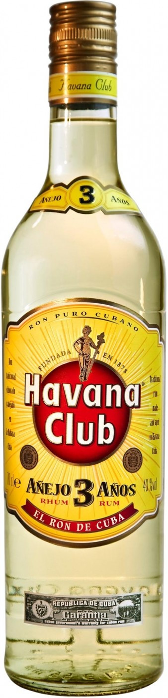 Ром Havana Club Anejo 3 Anos, 50 мл