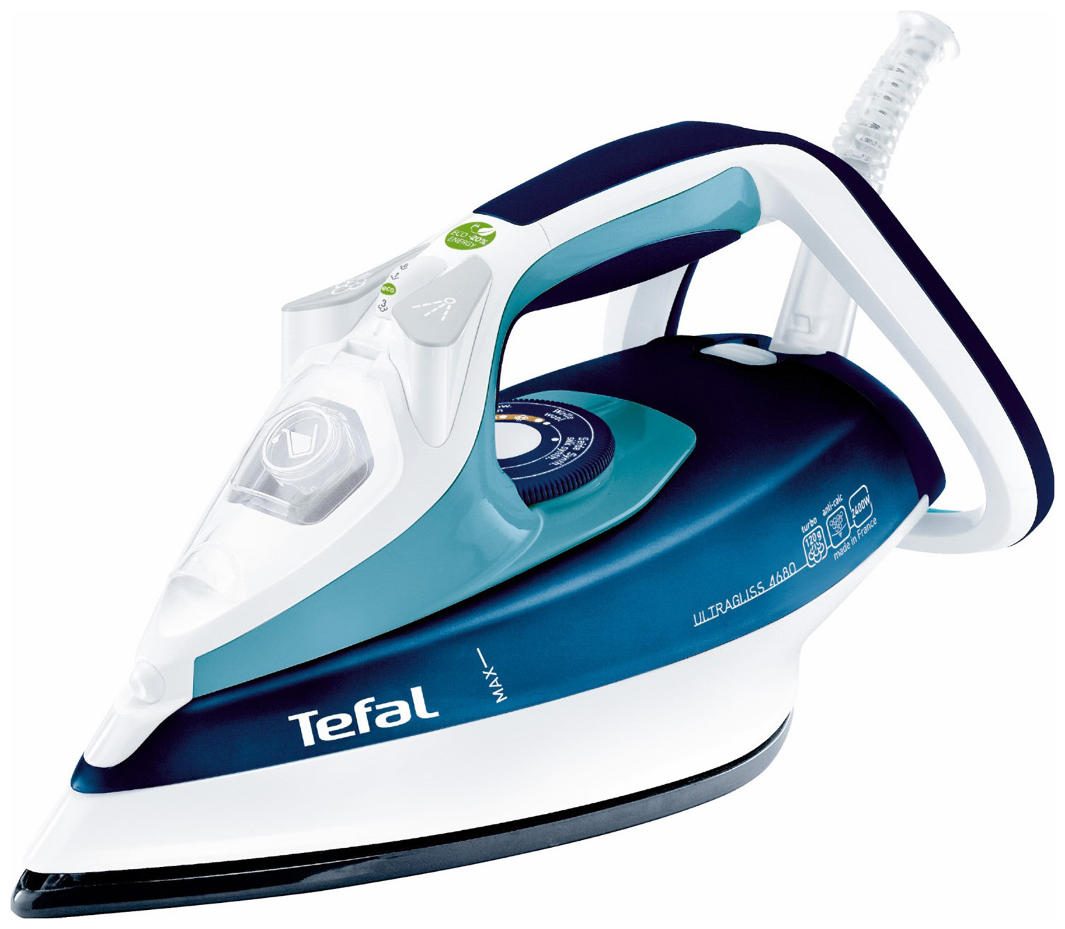 

Утюг Tefal Ultragliss FV4887D0 White/Blue, FV4887D0