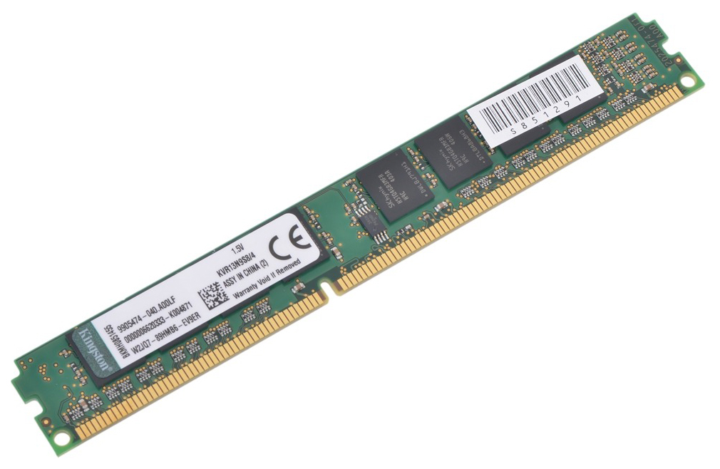 

Оперативная память Kingston ValueRAM KVR13N9S8/4, ValueRAM