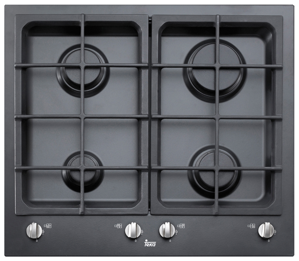 

Встраиваемая варочная панель газовая TEKA EW 60 4G Ai AL CI Black, EW 60 4G Ai AL CI