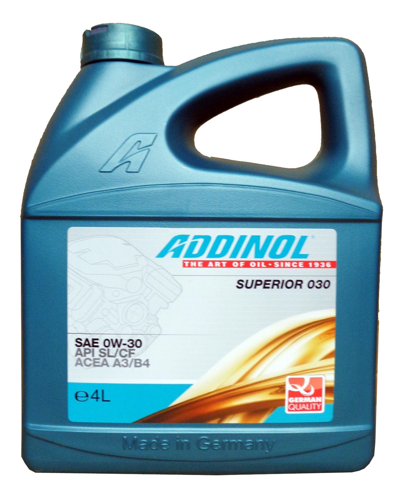 Моторное масло Addinol Superior 0W30 4 л