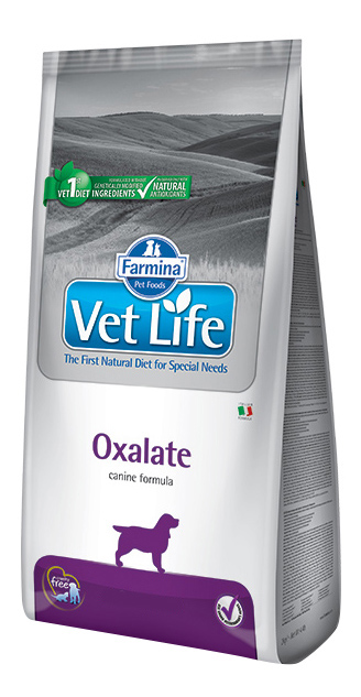 фото Сухой корм для собак farmina vet life oxalate, при цистите, злаки, 12кг