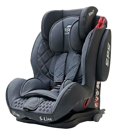 фото Автокресло rant thunder ultra isofix sps цв.серый гр.1/2/3