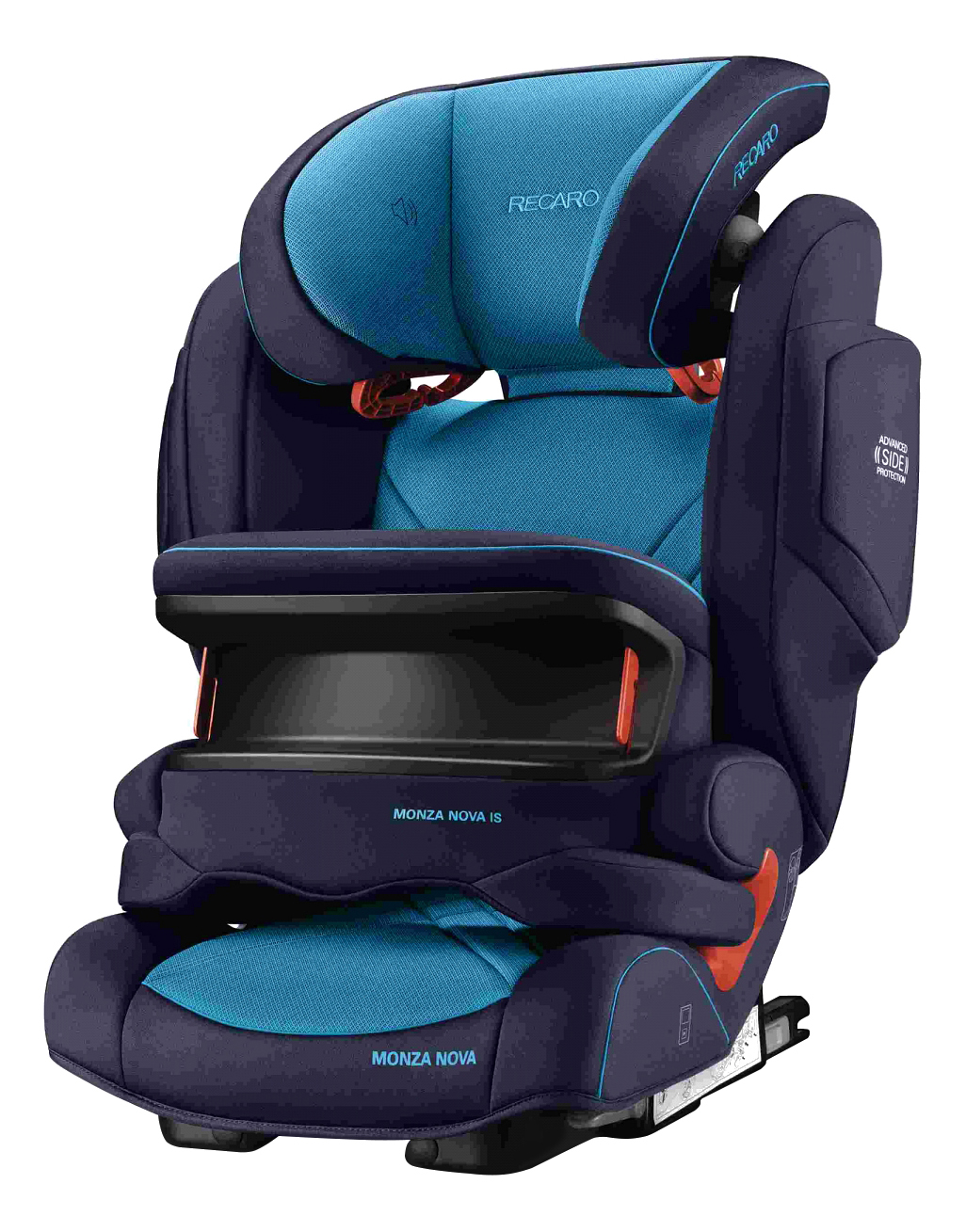 фото Автокресло recaro monza nova is seatfix цв.синий гр.1/2/3