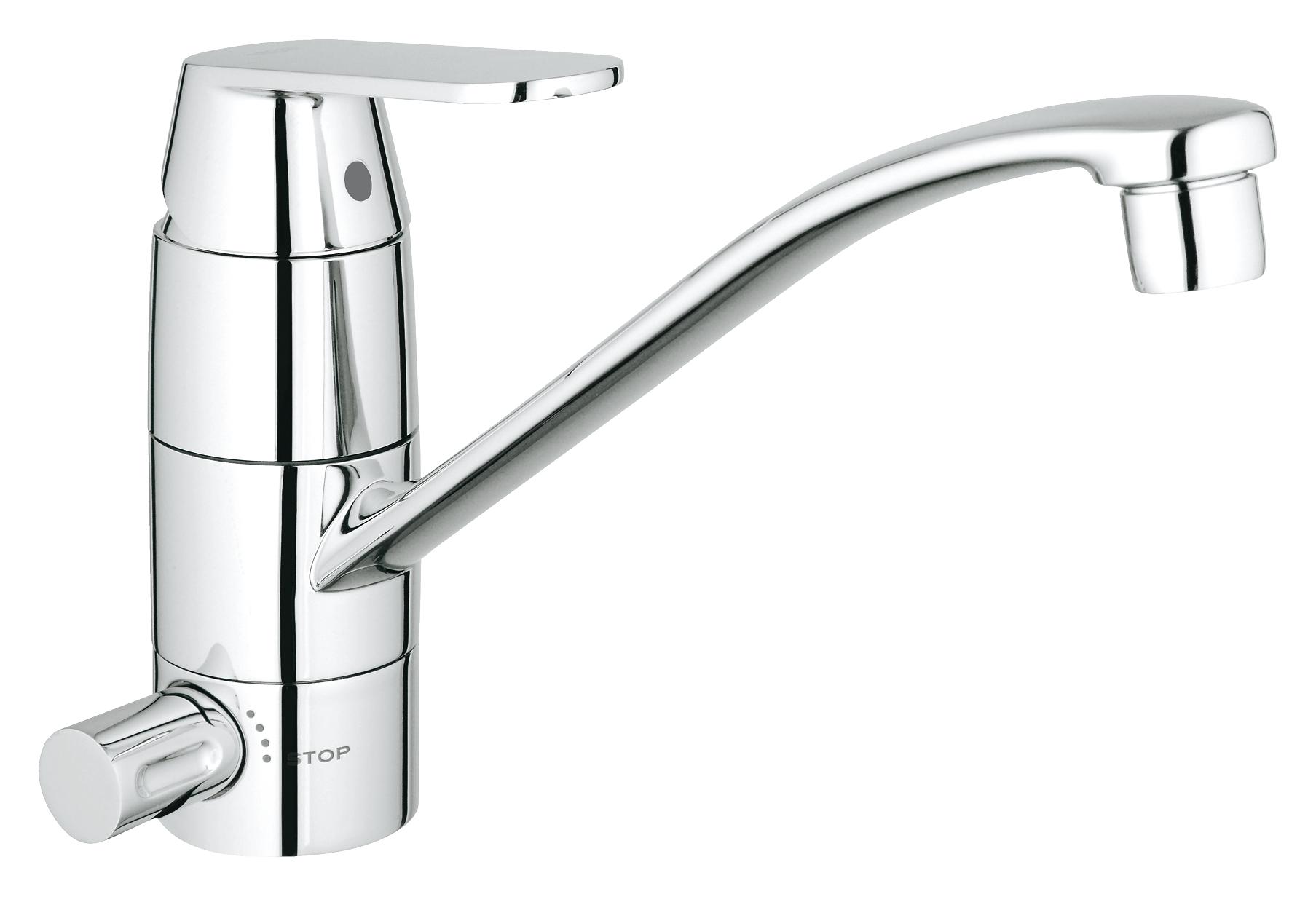 фото Смеситель для кухонной мойки grohe dn 15 31161000 хром