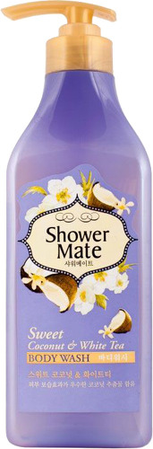 фото Гель для душа shower mate кокос и белый чай, 550 мл kerasys