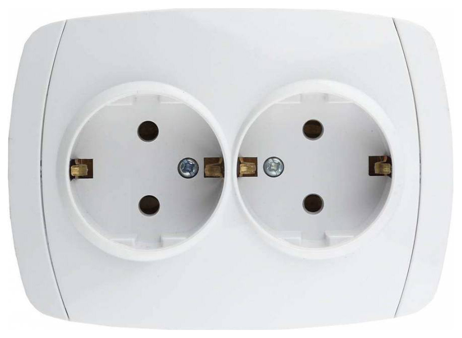 

Электрическая розетка СВЕТОЗАР SV-54207-W, sV-54207-W