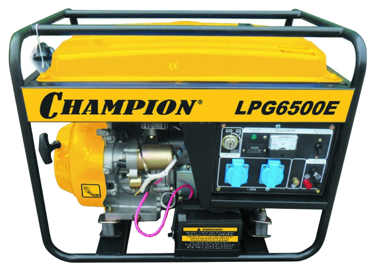 фото Газовый генератор champion lpg6500e