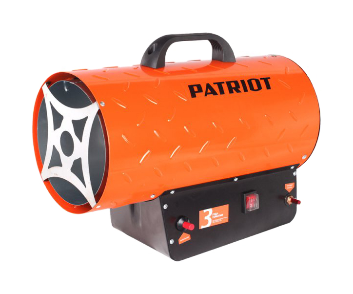 фото Калорифер газовый patriot gs 30, 30 квт, 700 м3/ч, пьезо поджиг, 633445022