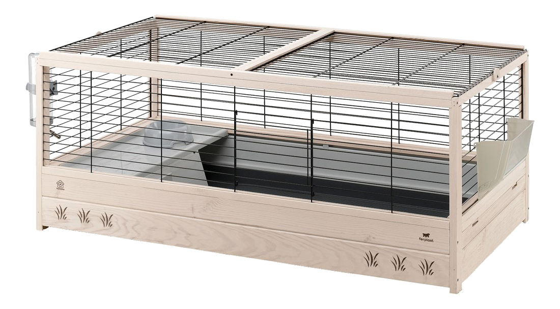 

Клетка для кроликов Ferplast 51х64.5х125см, Бежевый, клетка для грызунов Arena 120 57089717
