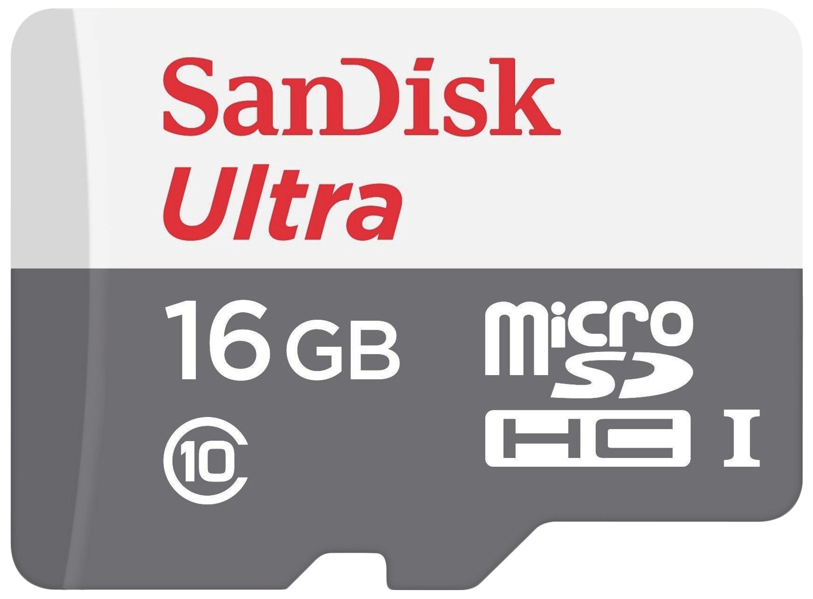 Карта памяти SanDisk Micro SDHC Ultra SDSQUNS-016G-GN3MN 16GB