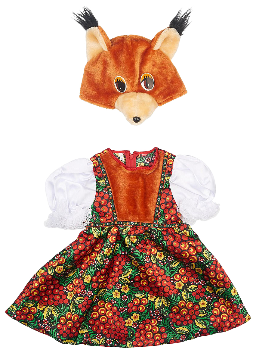 

Карнавальный костюм Батик Белка, цв. красный р.110, 5001