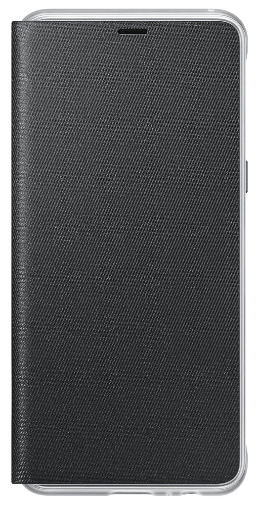 фото Чехол samsung neon flip cover black для galaxy a8+ (2018)