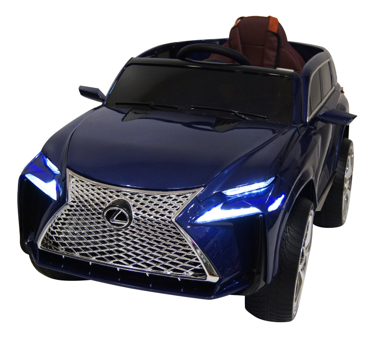 Электромобиль Lexus синий глянец RIVERTOYS велосипед детский lexus trike vip ms 0561 синий