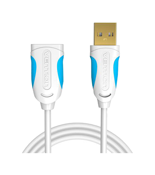 фото Кабель vention usb a-usb a, m-f 3м blue (vas-a05-s300)