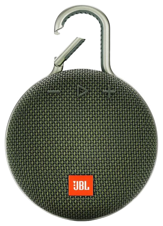 фото Портативная колонка jbl clip 3 green