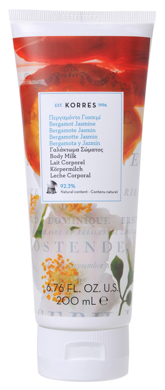 

Молочко для тела Korres Bergamote Jasmin 200 мл, Bergamote Jasmin