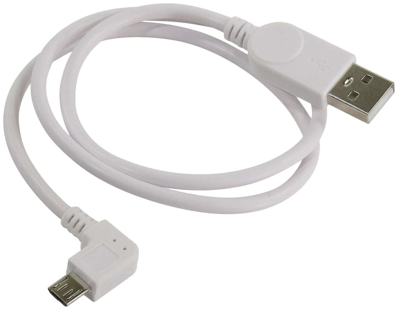 фото Кабель orient mu-205w1 micro usb 2,0, am -> micro-bm (5pin) 0,5 м, белый