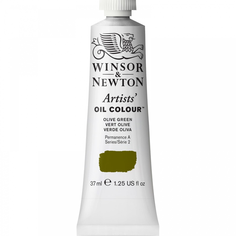 

Масляная краска Winsor&Newton Artists зеленый оливковый 37 мл