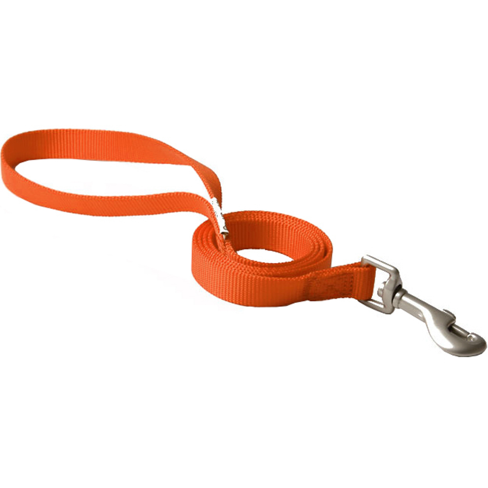 Поводок для собак GREAT&SMALL, нейлон, оранжевый, 2x200см