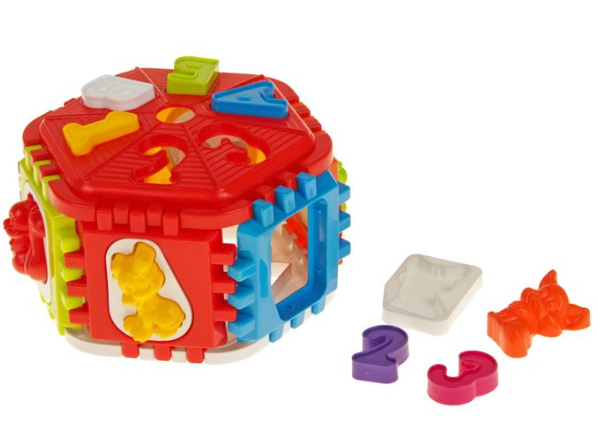 

Сортер Kinderway Логический шестигранник с буквами и животными