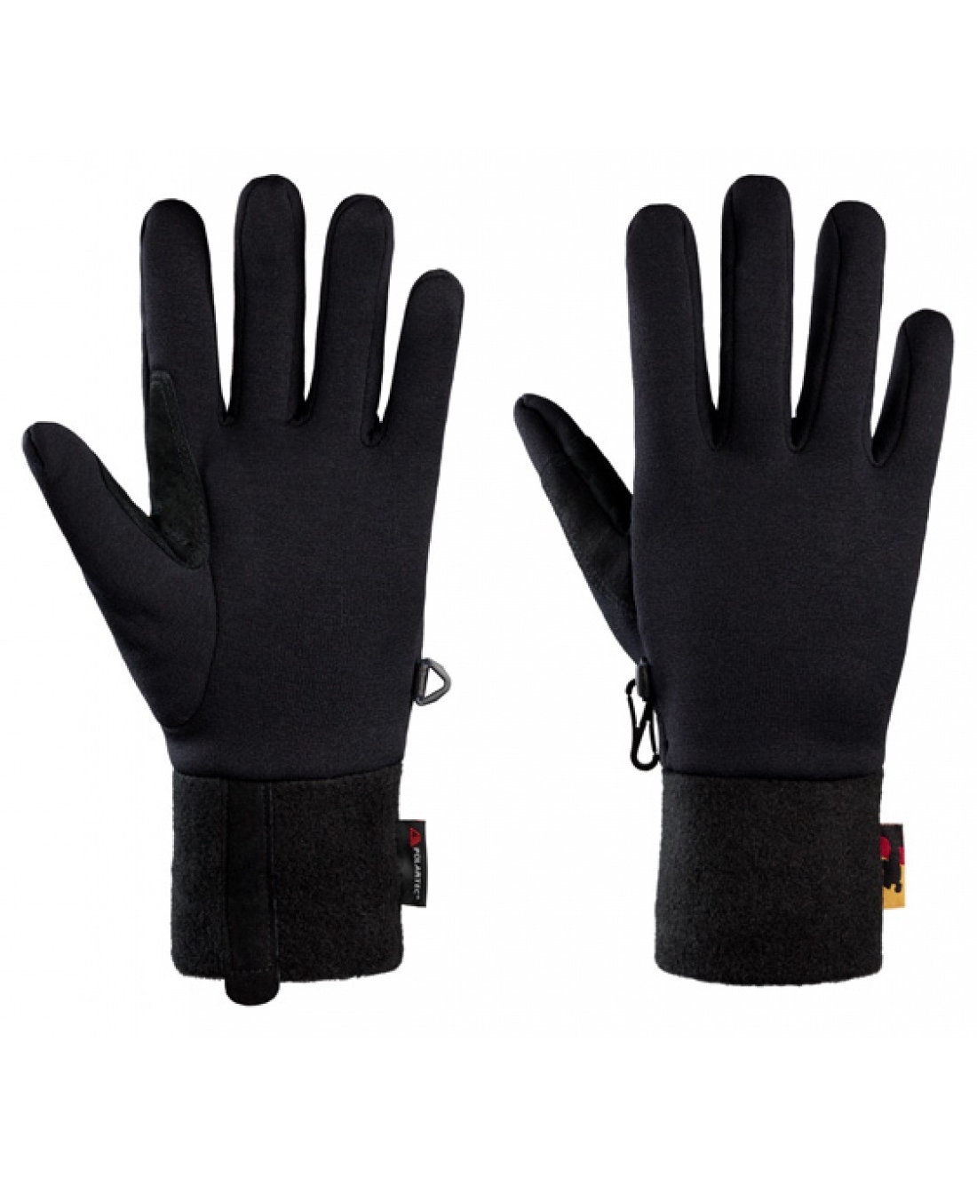 Перчатки унисекс Stretch Glove V2 черные, р. L Bask. Цвет: черный