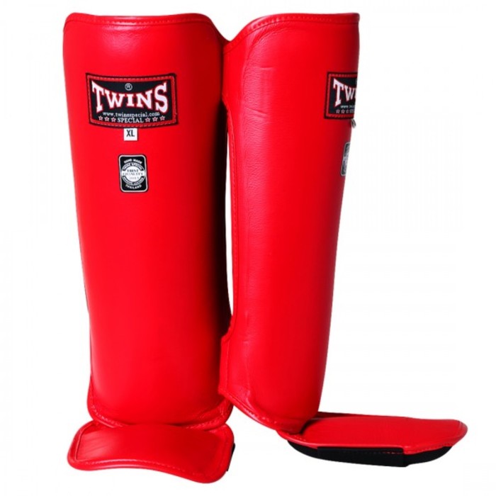 фото Защита голени twins sgl2 shin protection красная xl