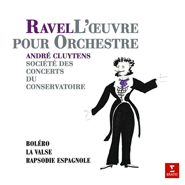 Andre Cluytens, Orchestre De La Societe  Ravel: Bolero, La Valse, Rapsodie Espagnole (LP)