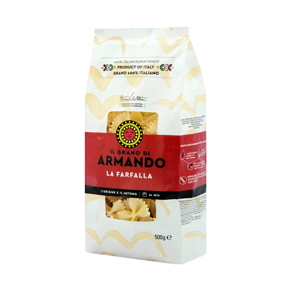 

Короткая паста La farfalla Armando фарфалла