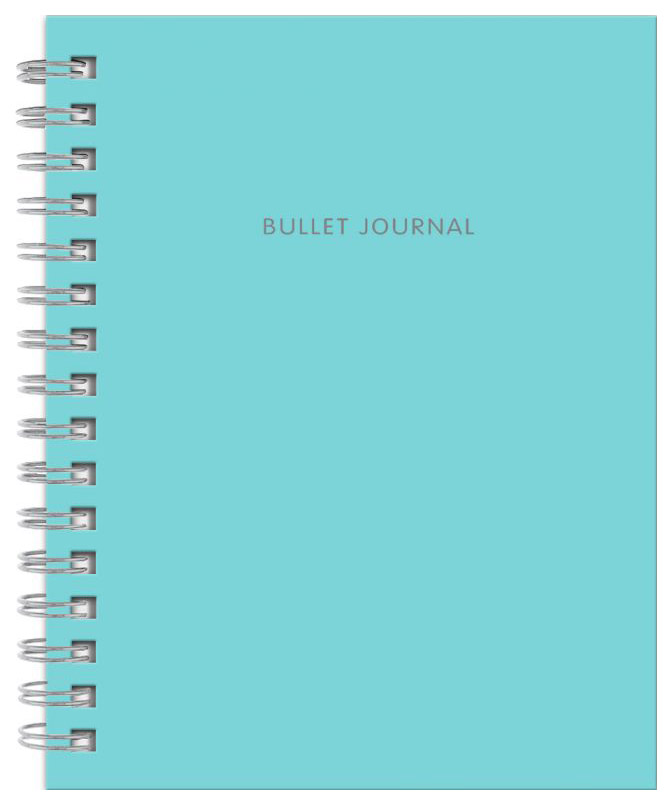 

Творческий блокнот Бомбора Bullet Journal Бирюзовый