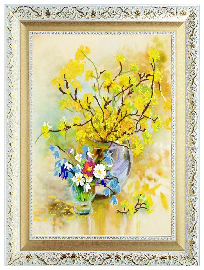 

Вышивка бисером Конёк Весенний цвет 8486