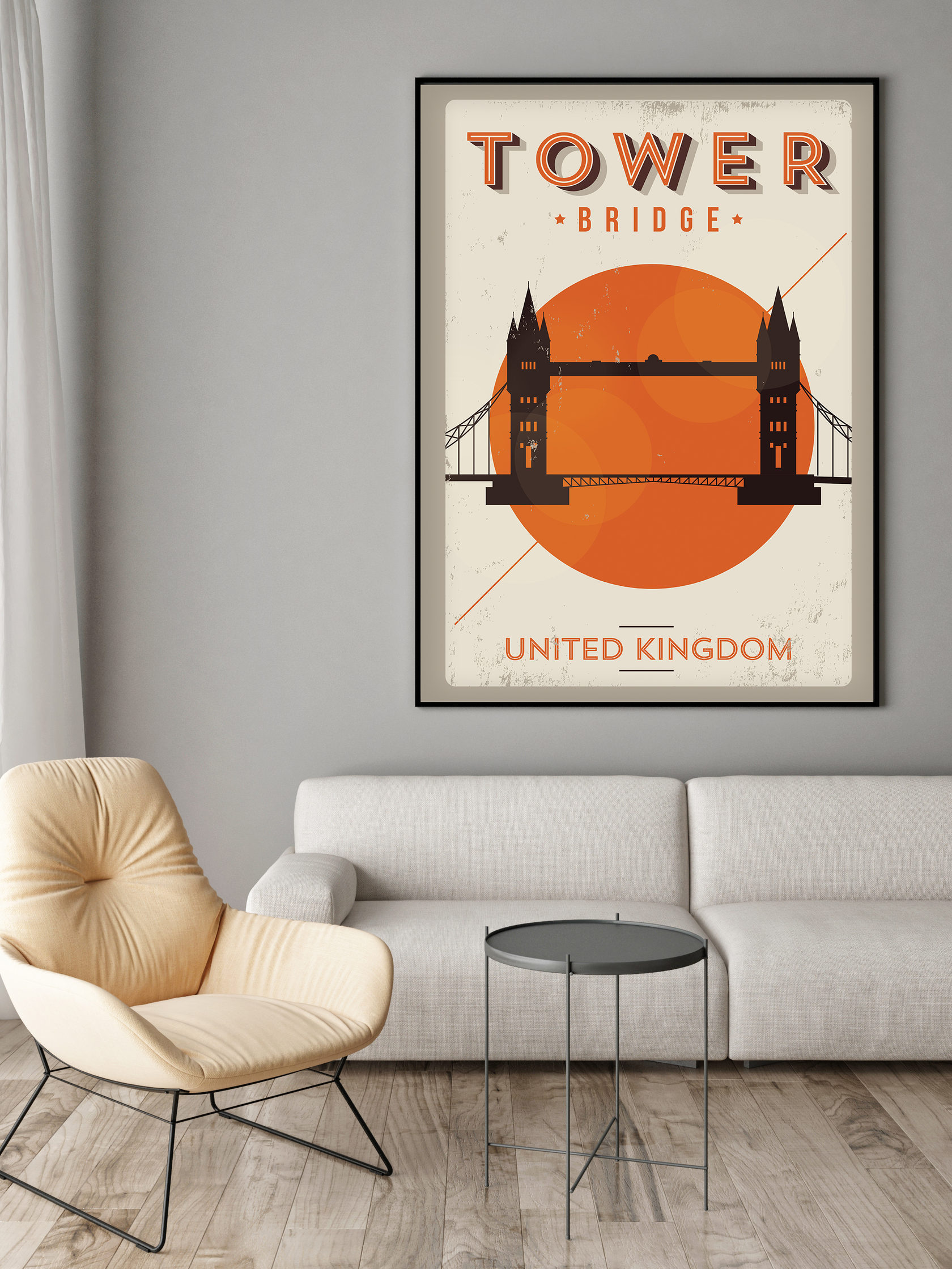 

Постер Tower Bridge 60х90 в тубусе