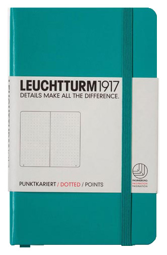 

Записная книжка Leuchtturm1917 А5 в клетку зеленая