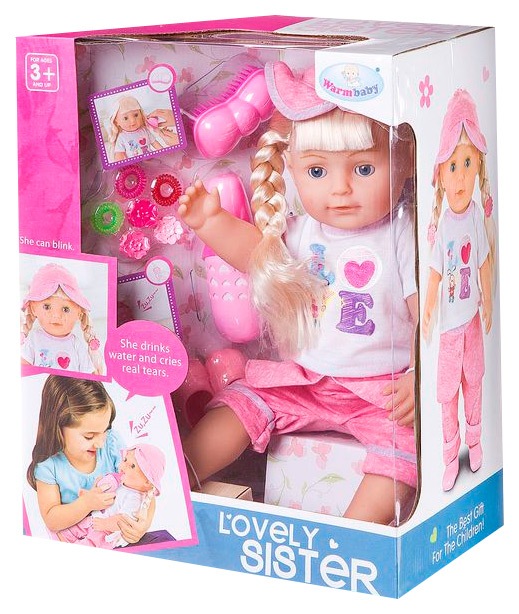 

Кукла Shenzhen Toys Lovely Sister WZJ016-1 40 см