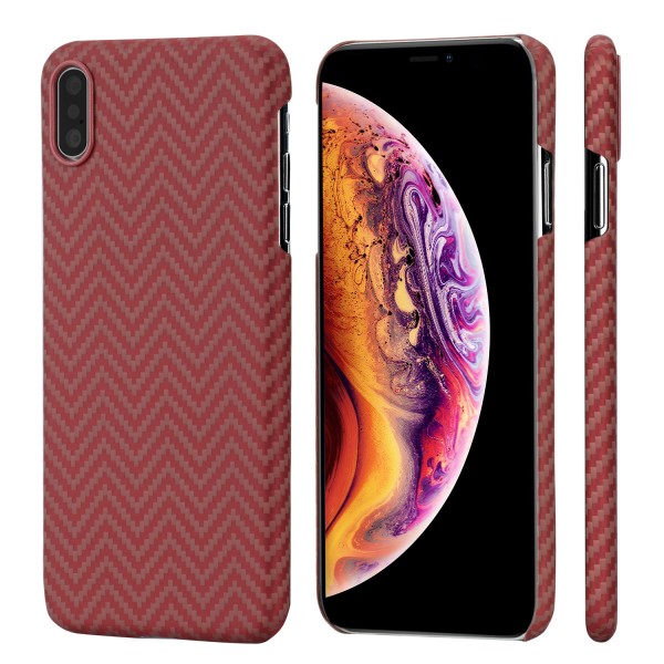 фото Чехол pitaka magcase (ki9007xm) для iphone xs max red/orange