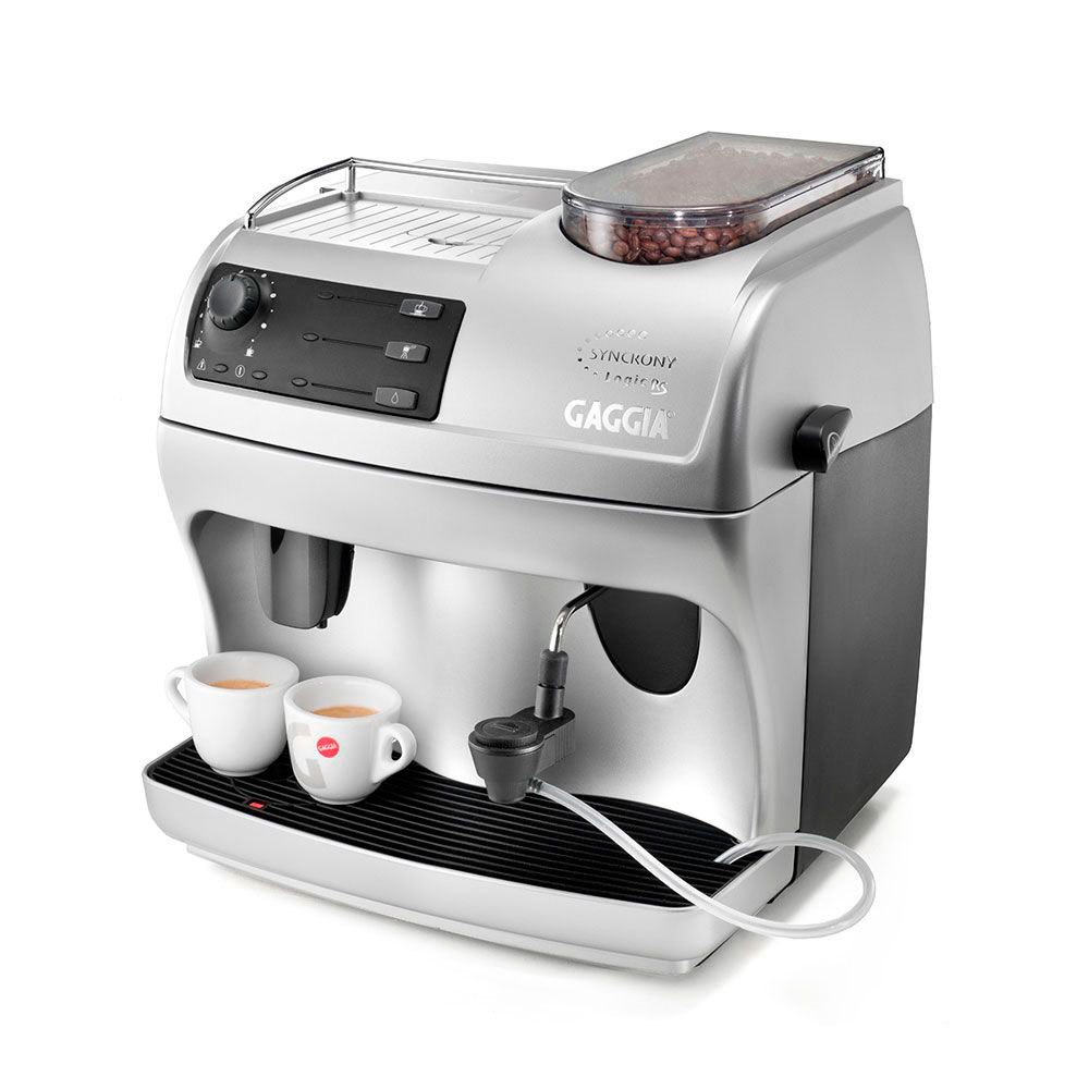 фото Кофемашина автоматическая gaggia synchrony logic black/silver