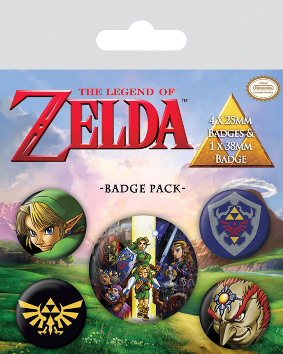 Набор значков Pyramid The Legend Of Zelda (5 шт) BP80530
