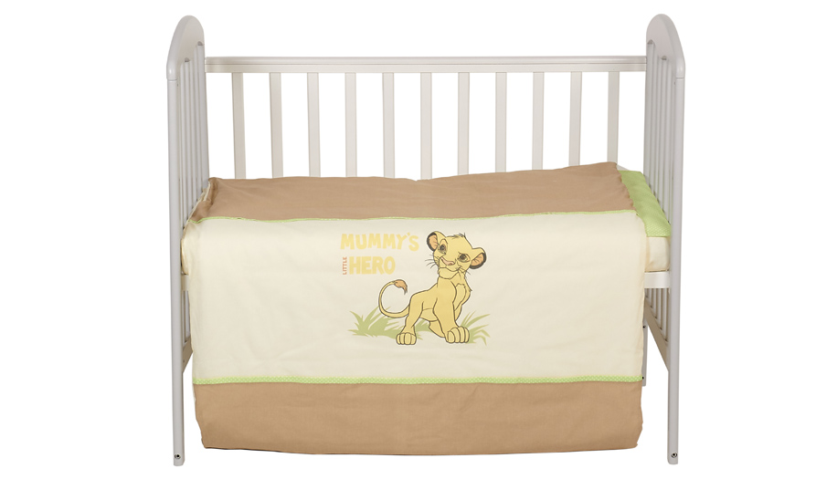 

Комплект постельного белья Polini kids Disney baby Король лев макиато